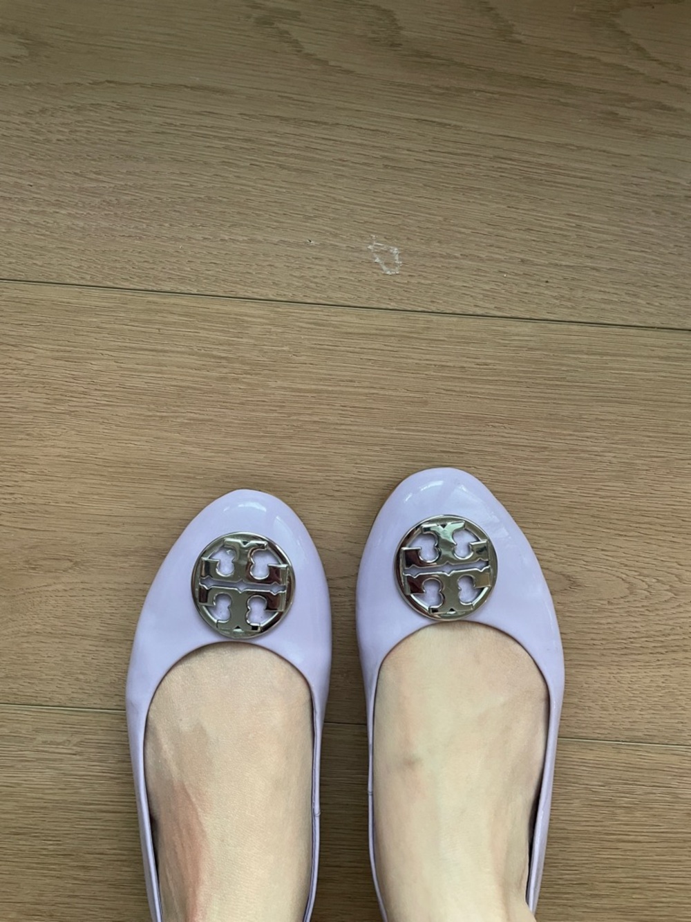 Tory Burch Flats in Lilac / Light Purple
